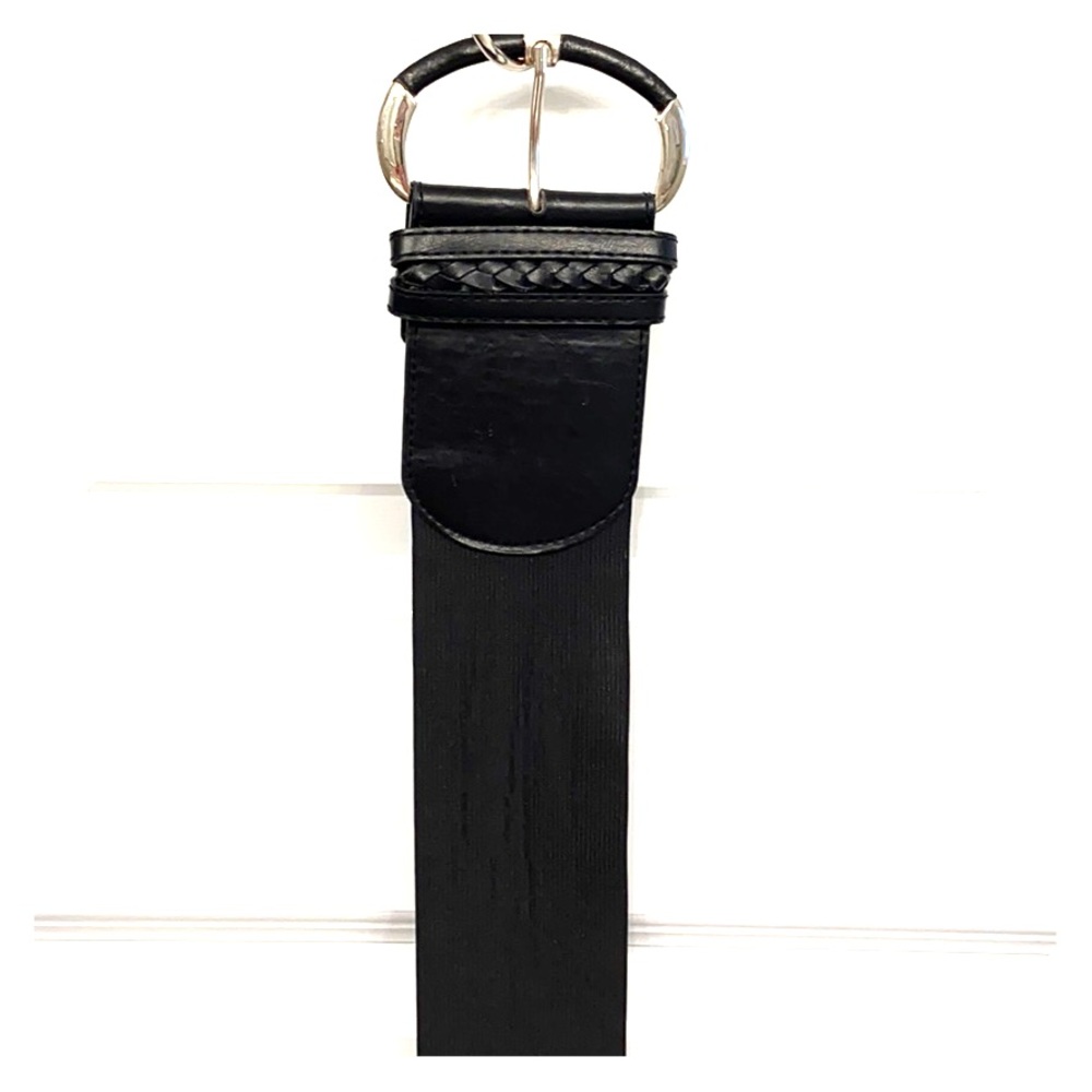 Francesca’s Women’s Wide Black Belt